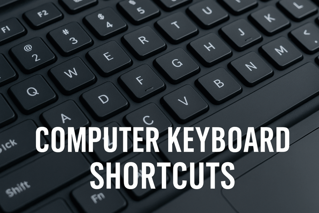 Computer Keyboard Shortcuts: 200+ Essential Keys with Usage (Windows & Office)