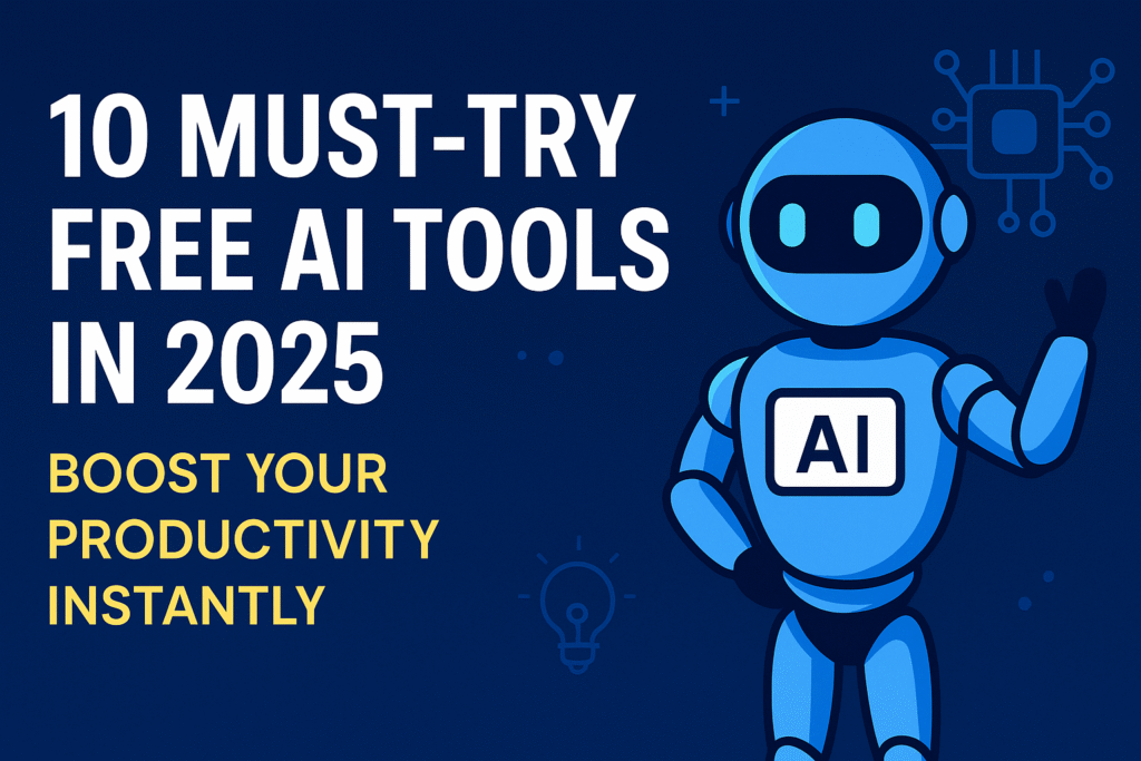 Illustration of Top Free AI Tools 2025