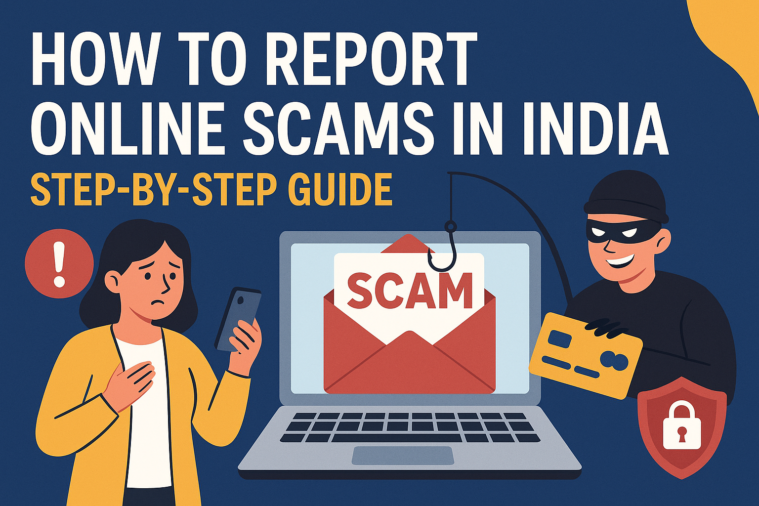 How to Report Online Scams in India (2025) | Step-by-Step Legal Guide